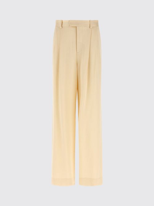 Pants Woman color Beige