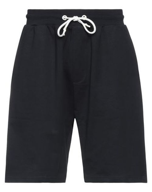 Man Shorts & Bermuda Shorts Midnight blue Size L Cotton