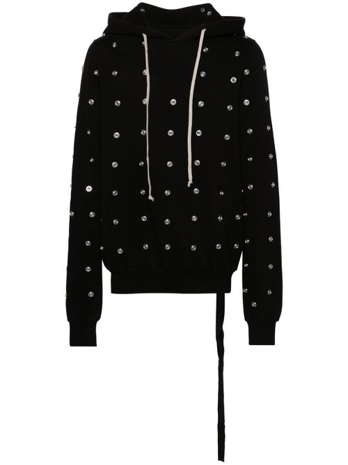 Granbury cotton hoodie - Black