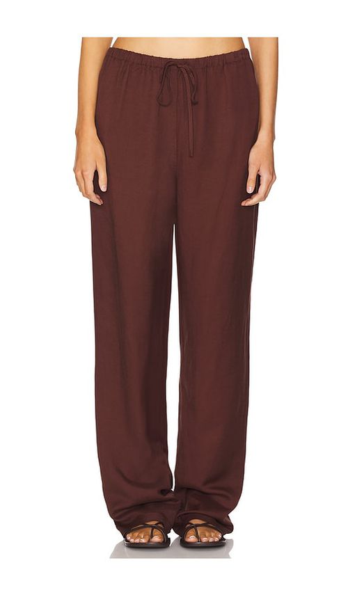 LIONESS Ride With Me Pant in Chocolate.  XS also in