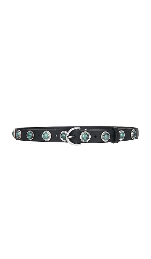 Rag & Bone Celia Stud Belt in Black. M. Also in