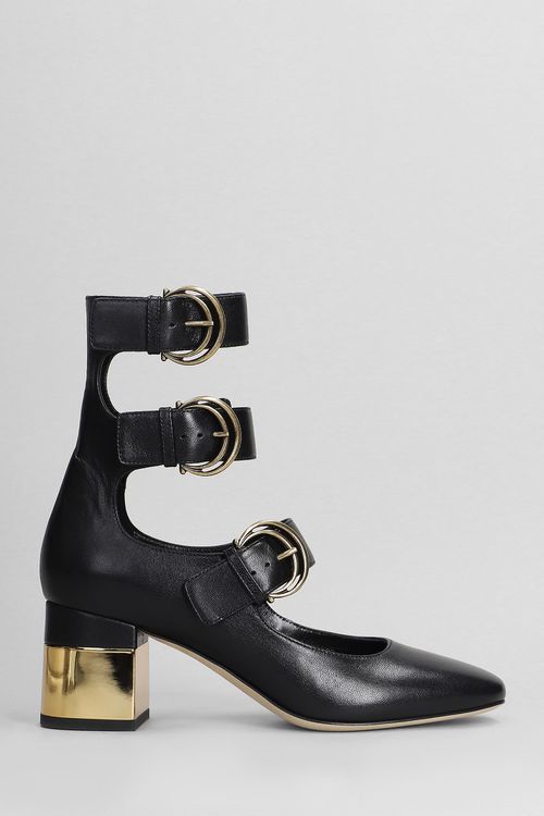 Alize Pumps In Black Leather