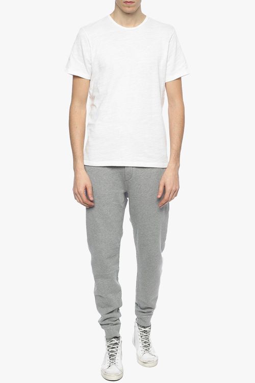 Crewneck T-shirt, Men's, White