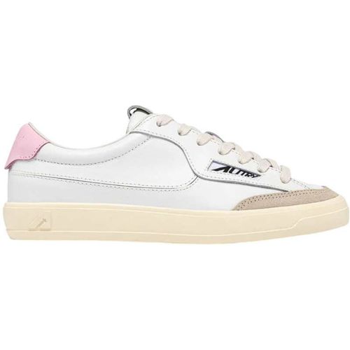 Autry Windscape Low White Leather And Fairy Tale Sneaker
