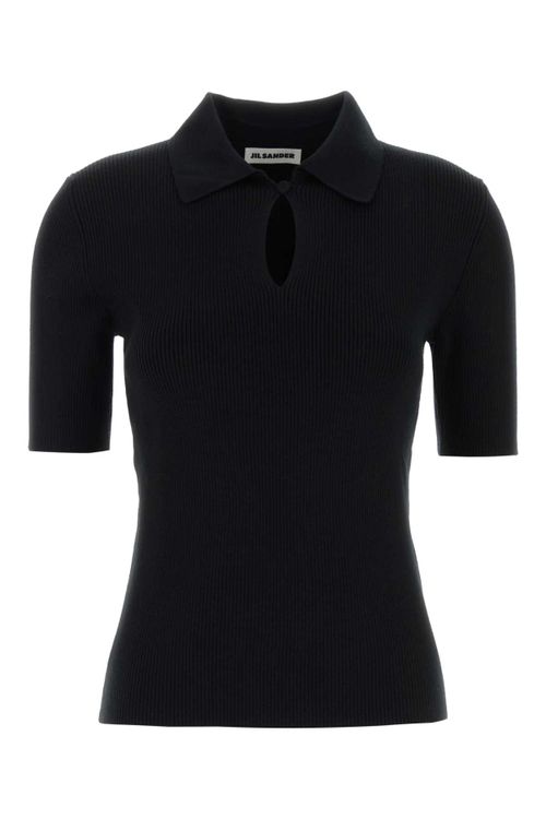 Shirt Polo Shirt — Black