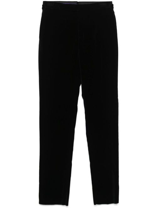 Velvet trousers - Black