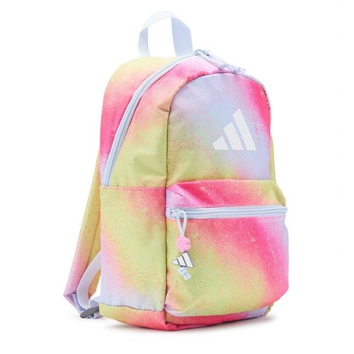 adidas backpack rainbow Young Back-to-School Creator 21L And the front pocket can hold utensils and napkins while the handy back pocket keeps your favourite snacks within easy reach Adidas multicoloured backpack with a