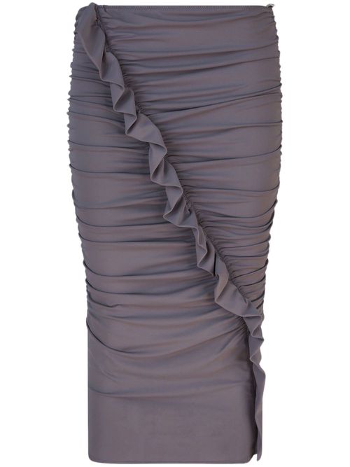 Ruffled skirt - Purple