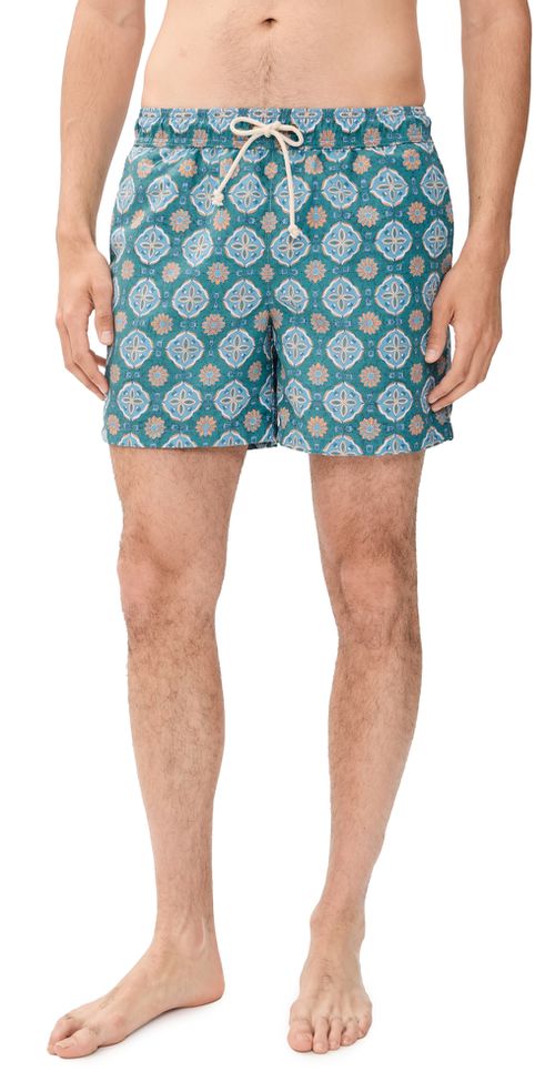 The Swimshorts Green/Blue