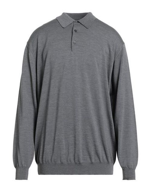 Man Sweater Grey Size 50 Virgin Wool