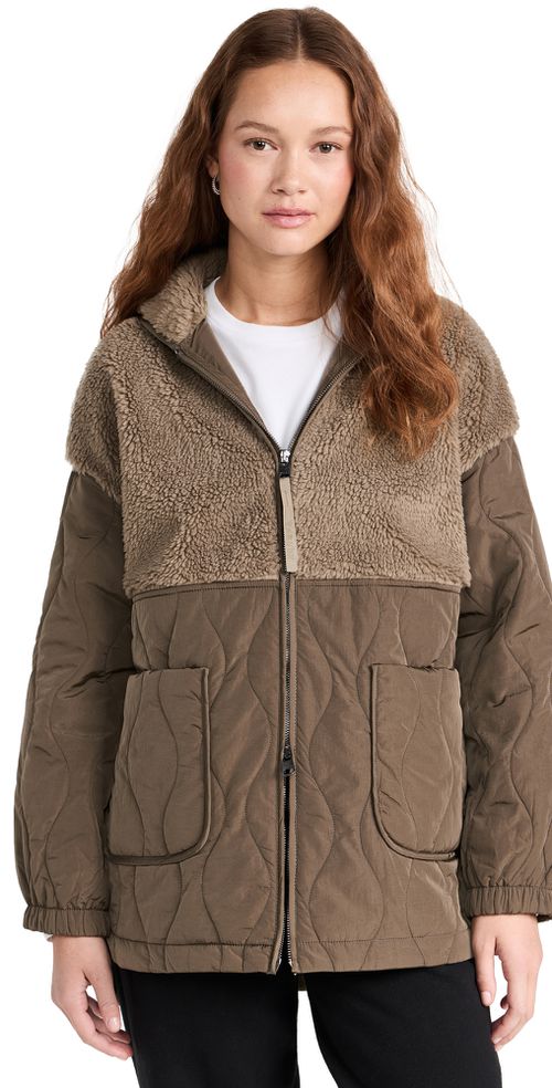 Derry Quilt Sherpa Jacket