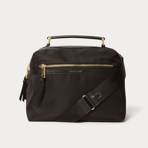 Sylvie Nylon Bag in Black/Gold |