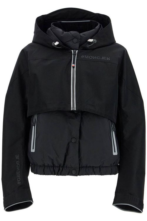 Padded vest with detachable layer in Black