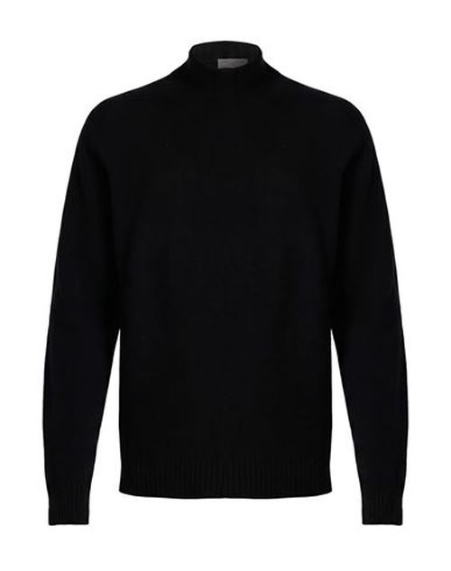 Man Sweater Black Size 42 Wool, Cashmere