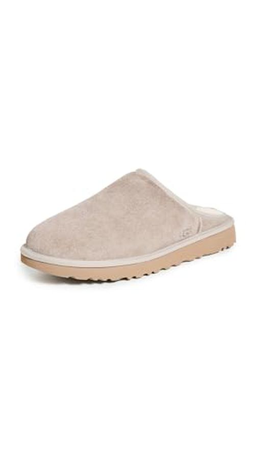 UGG Men's Classic Slip-ON Shaggy Suede Slipper