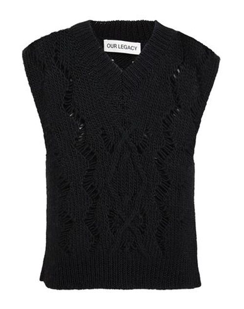 Woman Sweater Black Size 4 Wool