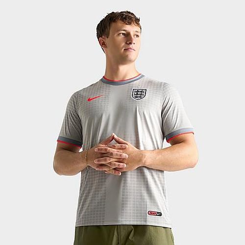 Men's England x Palace Academy Pro Dri-FIT Soccer Top in Pewter Grey/Bright Crimson