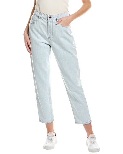 Light Wash Straight Jean