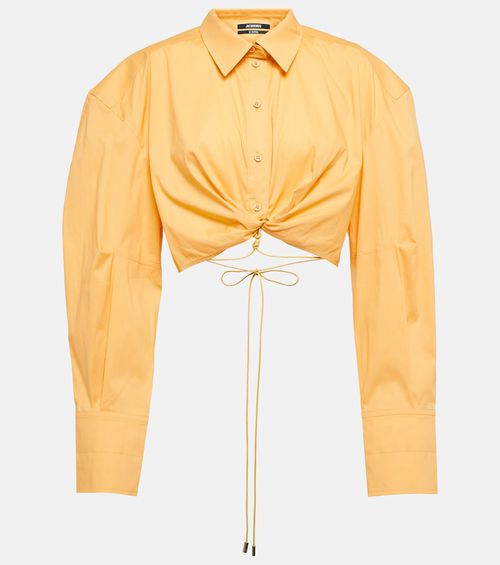 Jacquemus La Chemise Plidao cotton poplin shirt