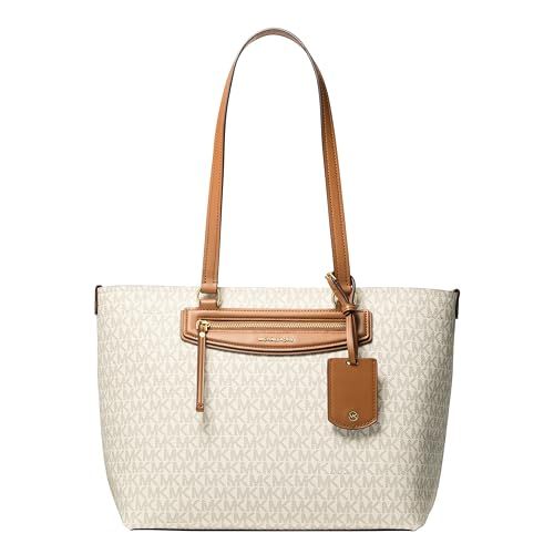 Michael Kors Women's Jet Set Travel Medium Top-Zip Tote
