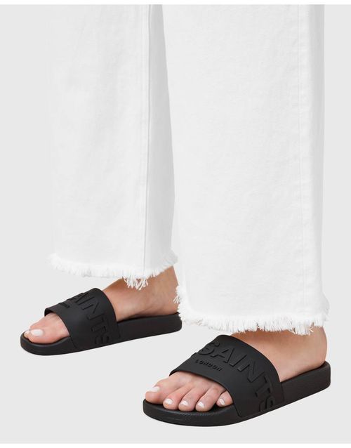 Biggy rubber sliders in black - BLACK