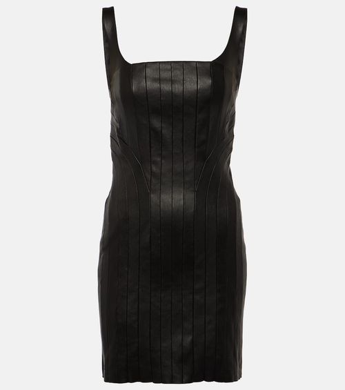 Nino leather minidress