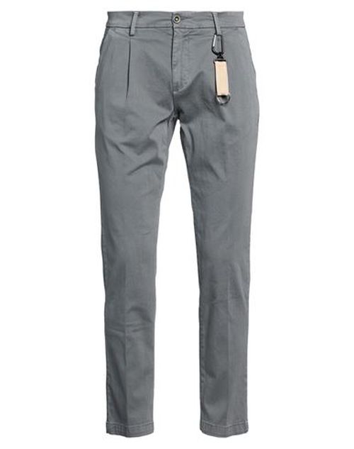 Man Pants Grey Size 32 Cotton, Elastane