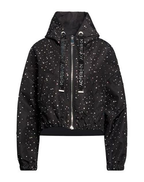 Woman Jacket Black Size 1 Polyester, Polyurethane