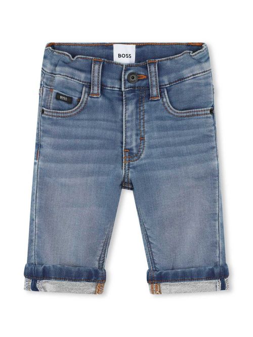 Straight-leg denim jeans - Blue