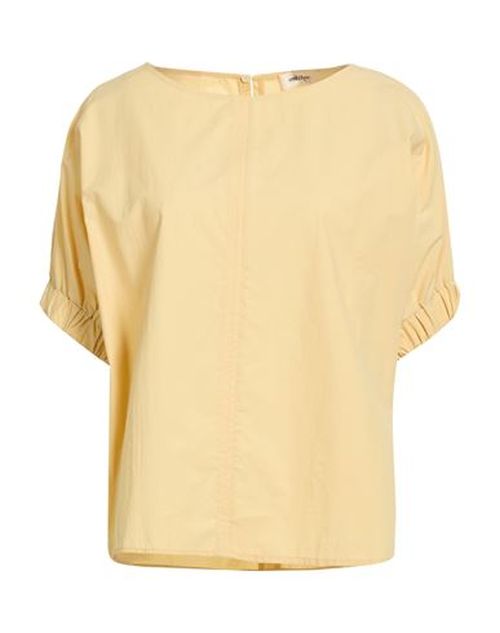 Woman Top Pastel yellow Size 2 Cotton
