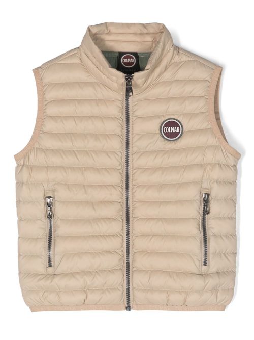 Quilted down gilet - Neutrals