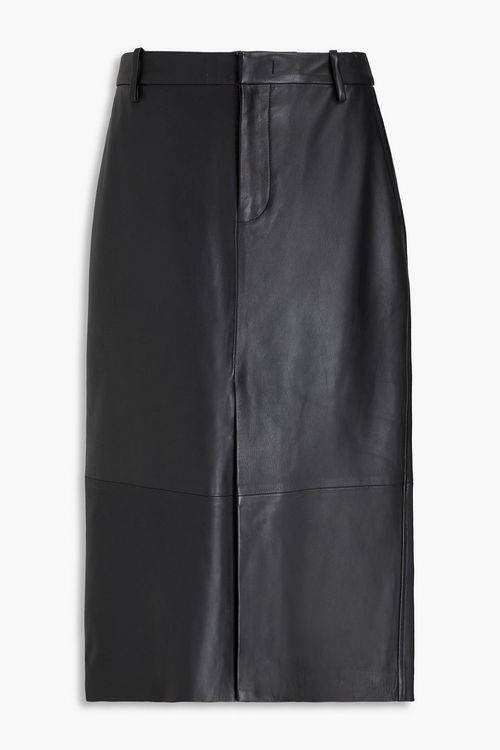 Leather skirt - Black - US 4