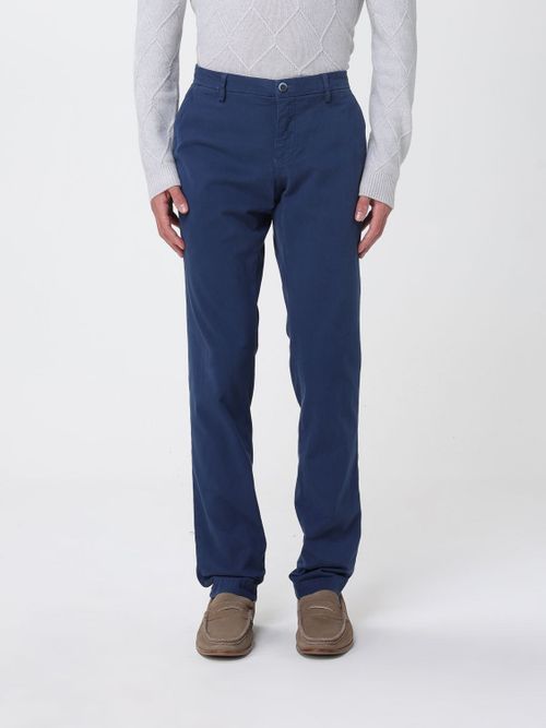 Pants Men color Gnawed Blue