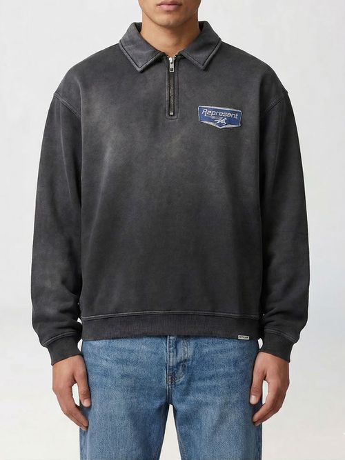 Sweatshirt Men color Black