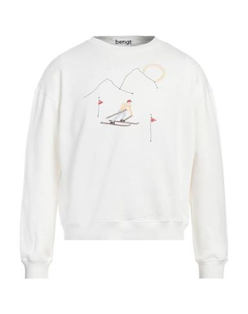 Man Sweatshirt Ivory Size S Cotton