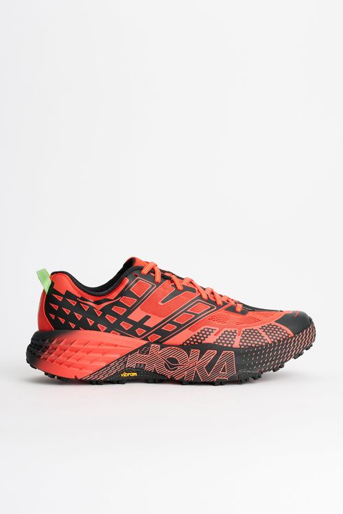 HOKA U Speedgoat 2 Tomato / Electric Green - Sneaker