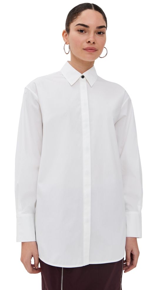 Proenza Schouler Addy Shirt White