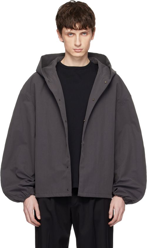 Gray Orb Shell Jacket