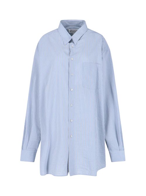 Women's Cotton-Silk Button-Up Shirt