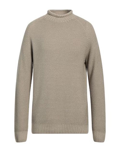 Man Turtleneck Beige Size 44 Merino Wool