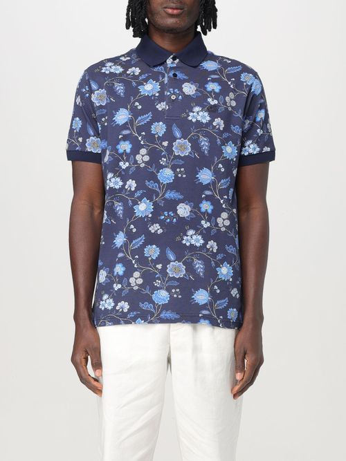 Polo Shirt Men color Blue
