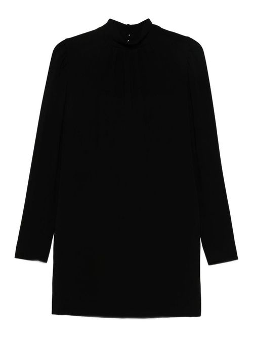 Long-Sleeved High-Neck Dress