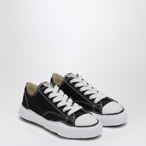 Mihara Yasuhiro Black Peterson Low Sneakers In Canva