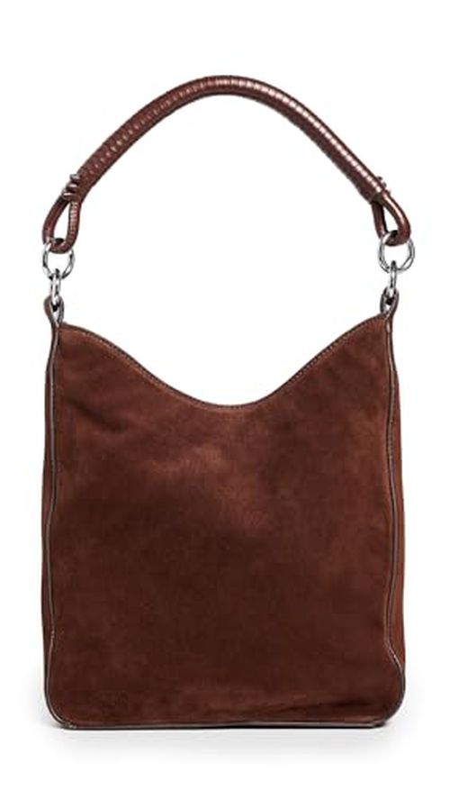 STAUD Women's Mel Shoulder Bag, Mahogany, Brown, One Size