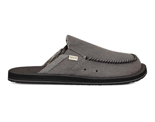 Sanuk Mens You Got My Back Loafers | Mens Shoes | Slip On Shoes for Men | Men's Slip-on Loafers | Memory Foam Footbed