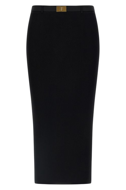 Ribbed Knit Skirt