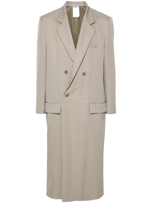 Double-breasted trench coat - Neutrals