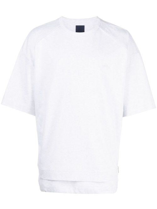 Oversized drawstring T-shirt - Grey