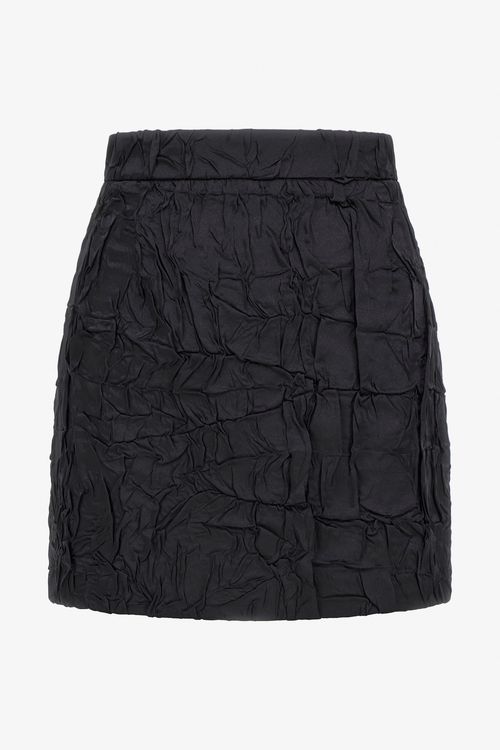 Skirt With Wrinkled Effect