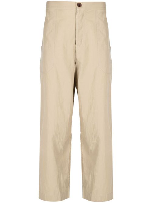 El Pepe organic cotton trousers - Brown